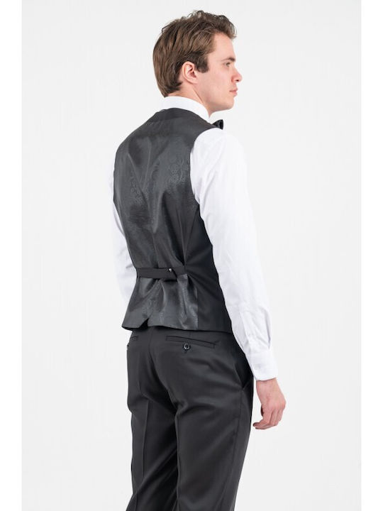 Summer Men's Groom's Suit Black