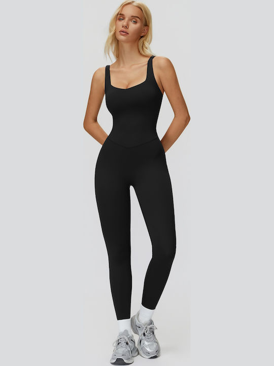 Γυναικεία Ολόσωμη Φόρμα Black/black