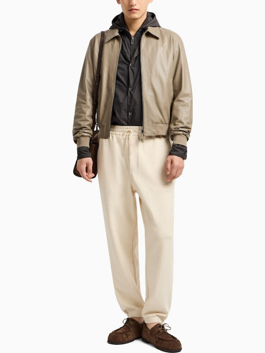 Emporio Armani Джогърси Долнище На Анцуг Бяло