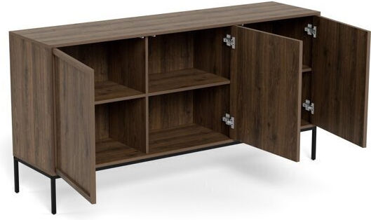Μπουφές Norsica 1051 από Ξύλο & Μέταλλο 158x40x80cm Μπουφές Norsica 1051 από Ξύλο & Μέταλλο 158x40x80cm
