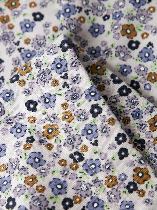 Kinderleggings Lang Flieder