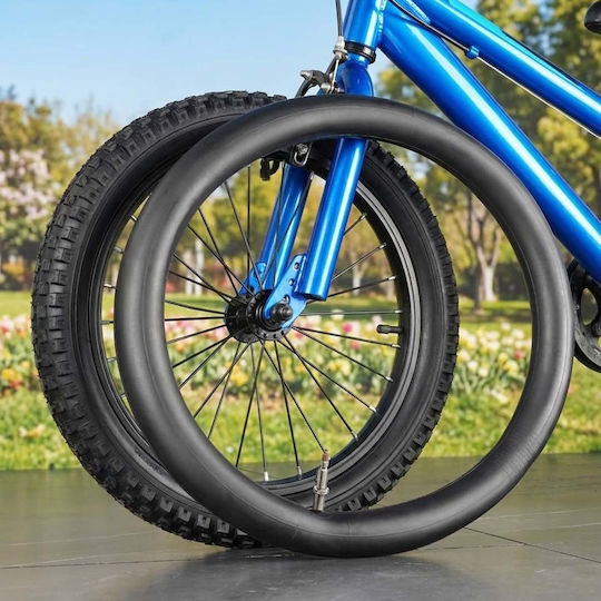 Avizar Вътрешна Тръба 20x1.75 До 1.90 Велосипедна Гума 44мм Вентил Черен