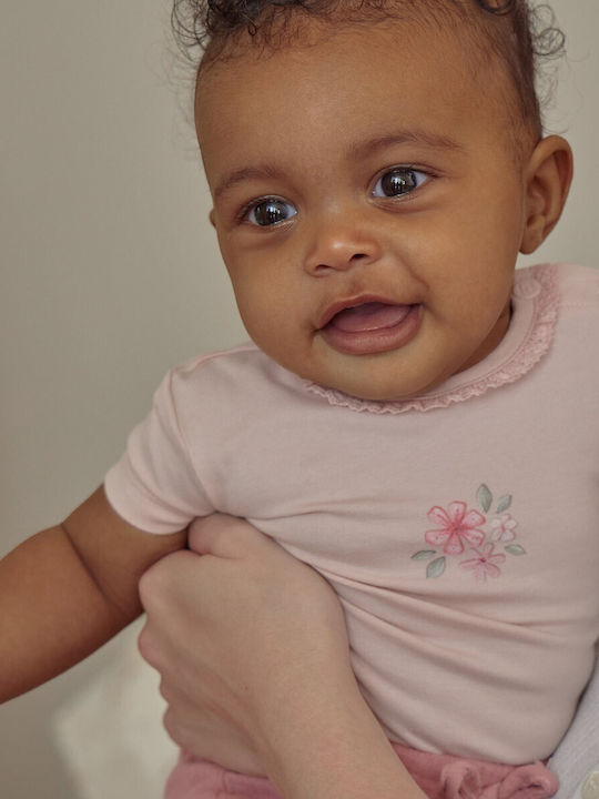 Little Dutch Pink Blossom Onesie