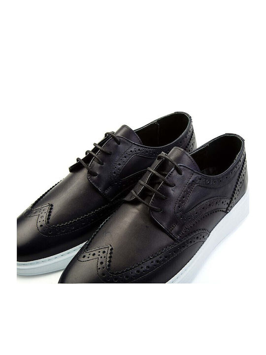 Δερμάτινα Ανδρικά Oxfords Μπλε