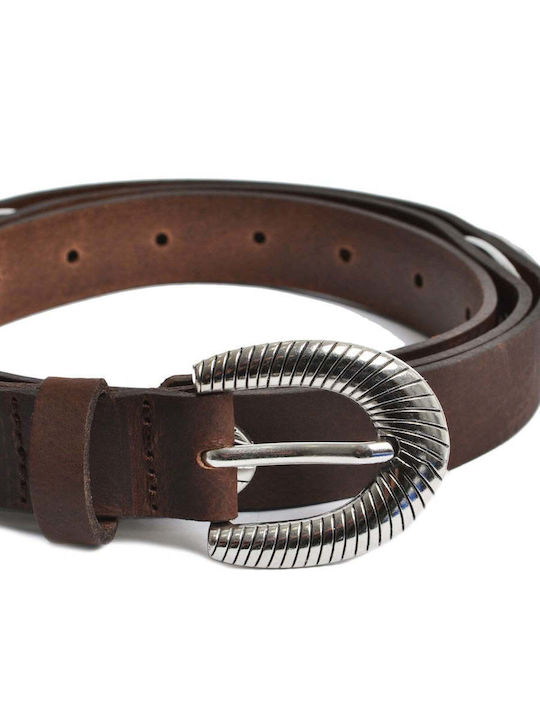 Leather Women's Brown Belt 8535.9018.N-brown