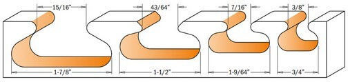 Cmt Κοπτικό Ρούτερ Finger Pull D47.60mm-s12.7mm #855.601.11