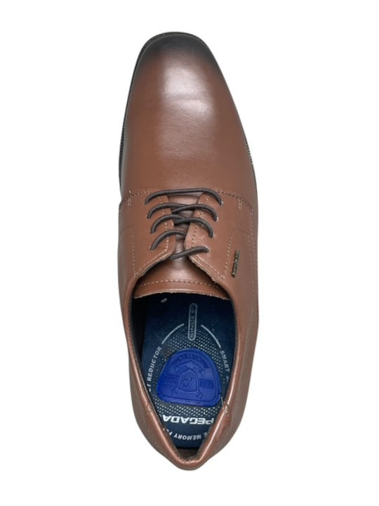 Pantofi Eleganți Bărbătești din Piele Tabac AN-03277-7-6