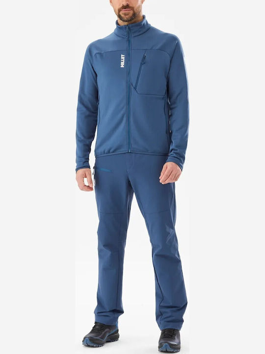 Ανδρική Ζακέτα Fleece Dark Denim