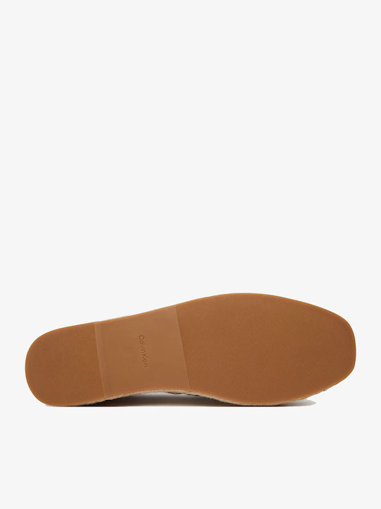 Stoff Herren Espadrilles in Beige Farbe