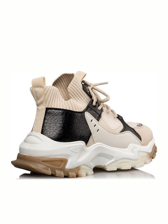Women's Chunky Sneakers Beige