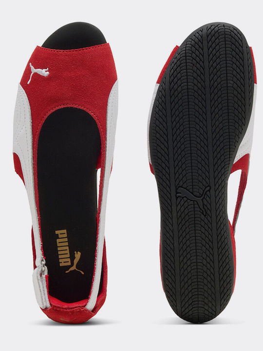 Speedcat Pantofi Balerini Pentru Femei în Culoare Roșie