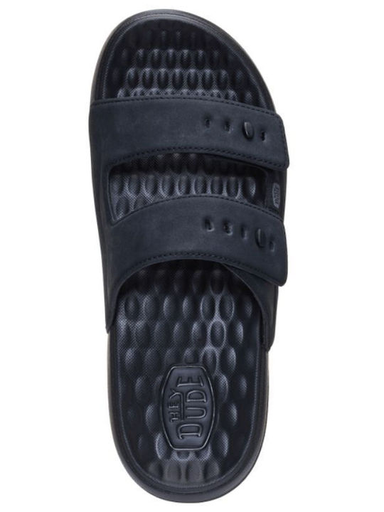 Herrensandalen in Schwarz Farbe