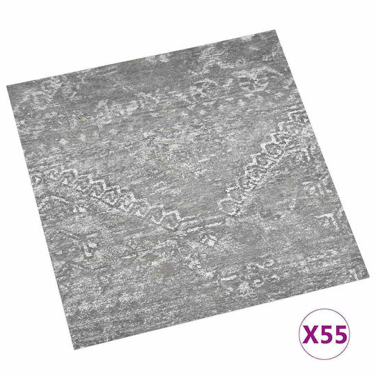 vidaXL PVC Gartenbodenbelag aus Material 30,5x30,5 cm 55 Stücke