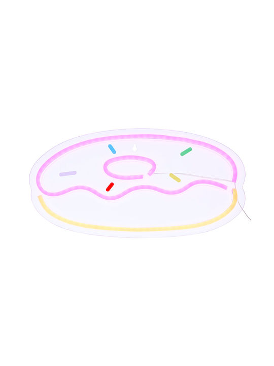Neon Διακοσμητικό Φωτιστικό Donut LED