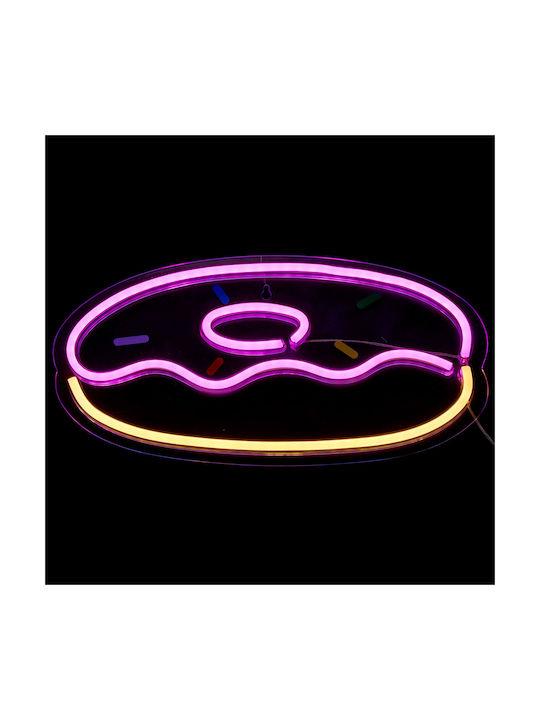 Neon Διακοσμητικό Φωτιστικό Donut LED