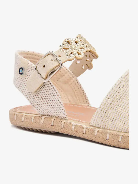 Kids Espadrilles Gold