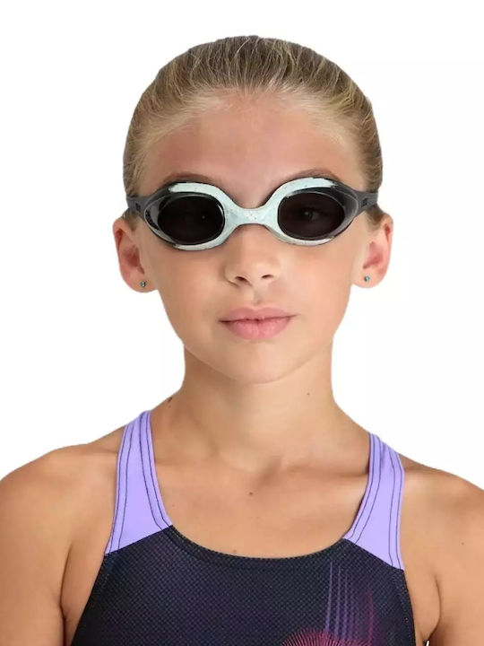 Arena Spider Swimming Goggles Kids with Anti-fog Lenses Turquoise