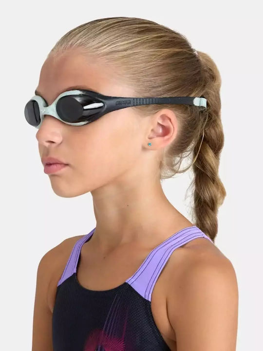 Arena Spider Swimming Goggles Kids with Anti-fog Lenses Turquoise