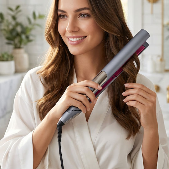 Avizar 45w Hair Straightener Stable Temperature Shiny Straightening Grey