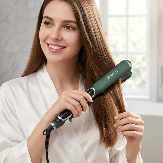 Avizar 45w Versatile Ceramic Hair Straightener Fast Heating Green