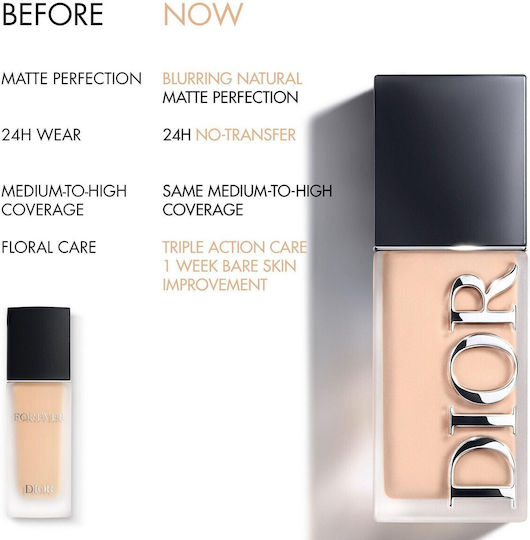 Dior Dior Forever Skin Wear Fond De Ten Lichid 3 Piersică Caldă 30ml