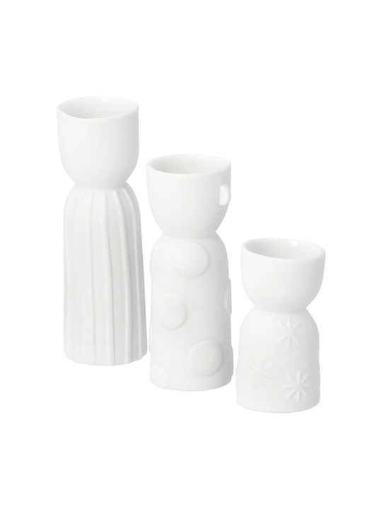 Raeder Set Vaze Decorative Din Porțelan Natural Creatures Bej