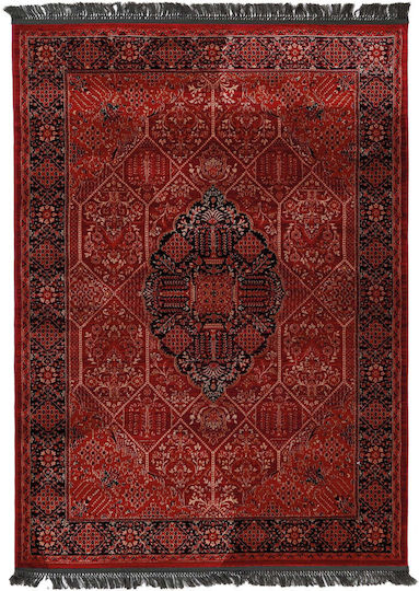 Royal Carpet Afgan 316a Χειροποίητο με Κρόσια 100x160cm D.red Black