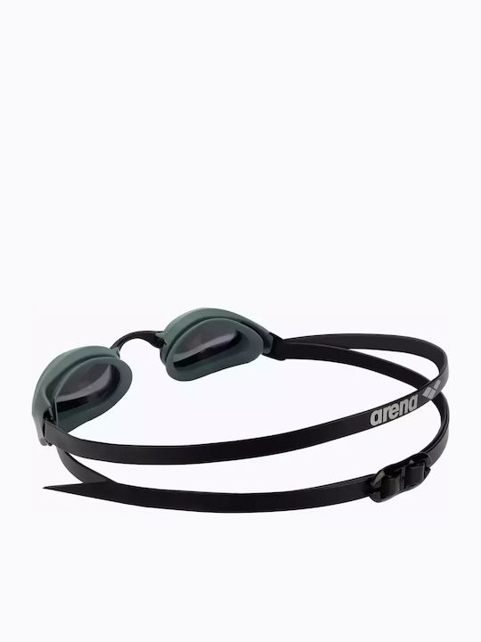 Arena Cobra Core Swipe Swimming Goggles Adults with Anti-fog Lenses Black