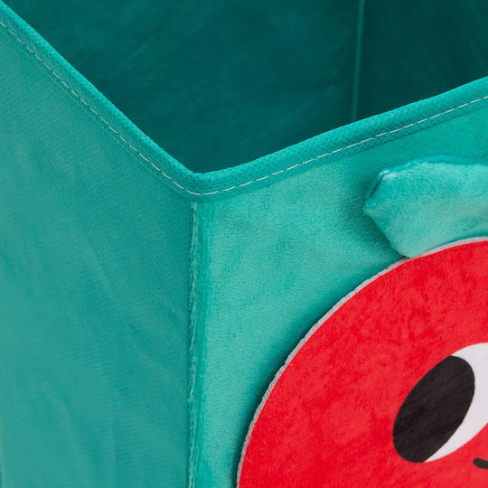 Children's Fabric Storage Box A-s Chachapop Turquoise 29x29x29cm