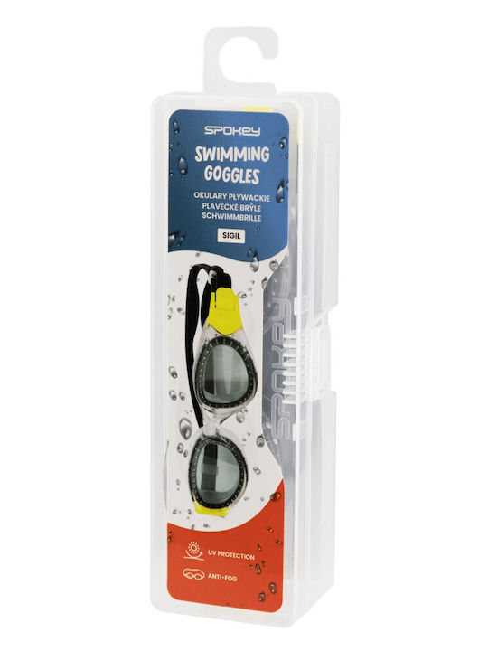 Spokey Sigil Swimming Goggles Adults with Anti-fog Lenses Transparent