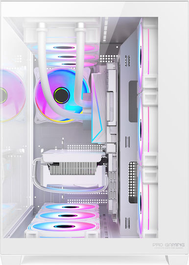 ProGaming Elite Gaming Desktop PC (i5-14600KF/32GB DDR4/1TB SSD/GeForce RTX 5060/W11 Home) Alb