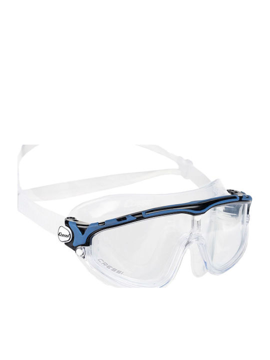 CressiSub Skylight Swimming Goggles Adults with Anti-fog Lenses Blue