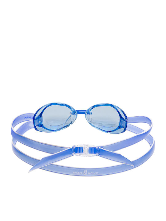 Mad Wave Racer SW Schwimmbrille Erwachsene Blau