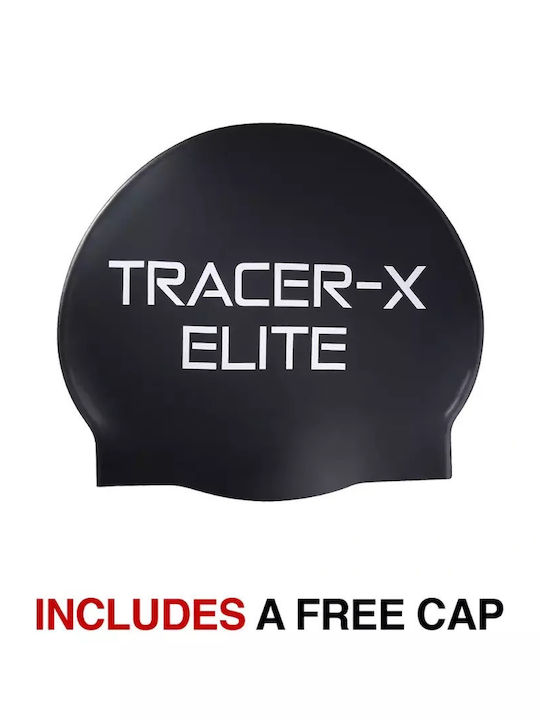 Tyr Tracer-x Elite Γυαλιά Κολύμβησης Ενηλίκων Μαύρα