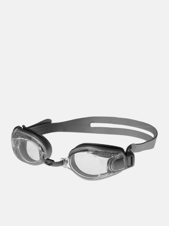 Arena Zoom X-Fit Schwimmbrillen Für Erwachsene Mit Blendfreien Linsen Grau