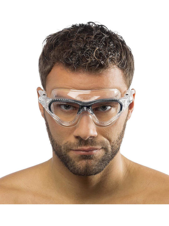 CressiSub Cobra Adult Black Swimming Goggles