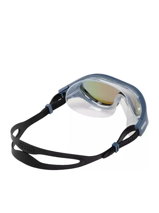 Arena The One Mask Swimming Goggles Adults with Anti-Fog Lenses Blue