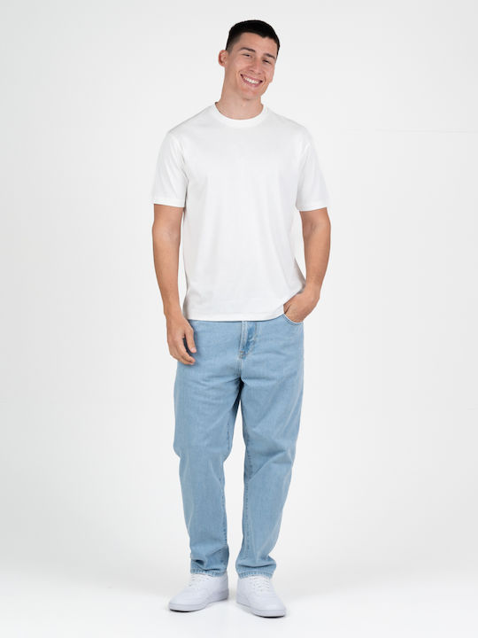 Men's Jeans Pants Light Blue