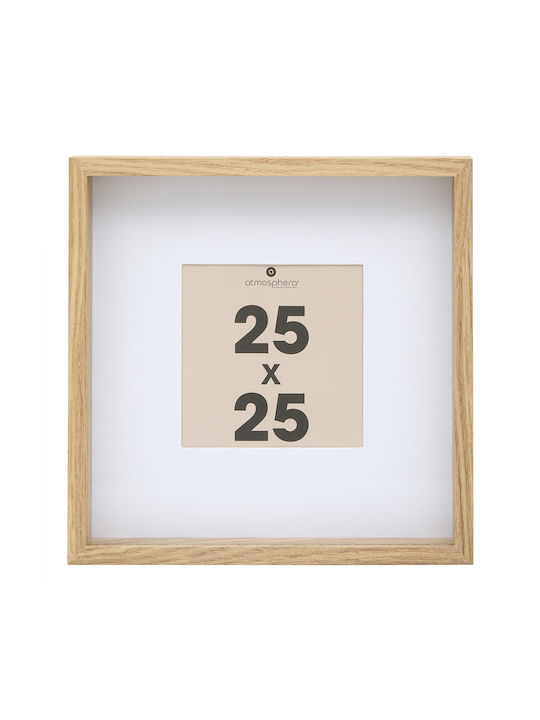Axel Wall Photo Frame Wooden with Beige Frame