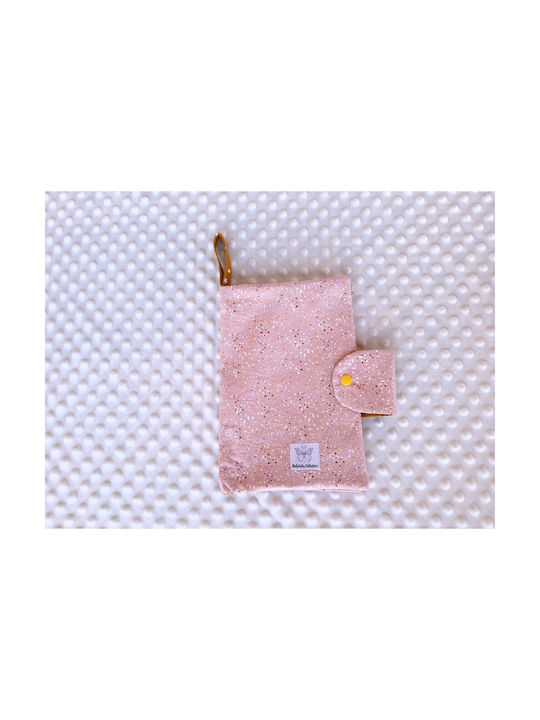 Babyvalia Υφασμάτινη Θήκη Μωρομάντηλα Πάνες Galaxy Pink Ροζ