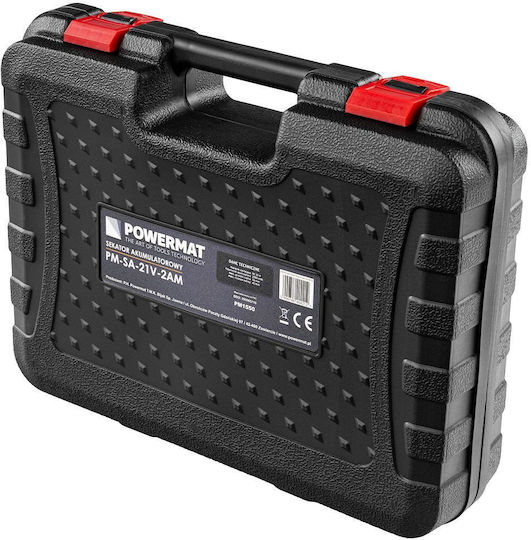 Powermat Battery Pruner Brushless 21V 2x2Ah with Maximum Cutting Diameter 30mm in Carrying Case