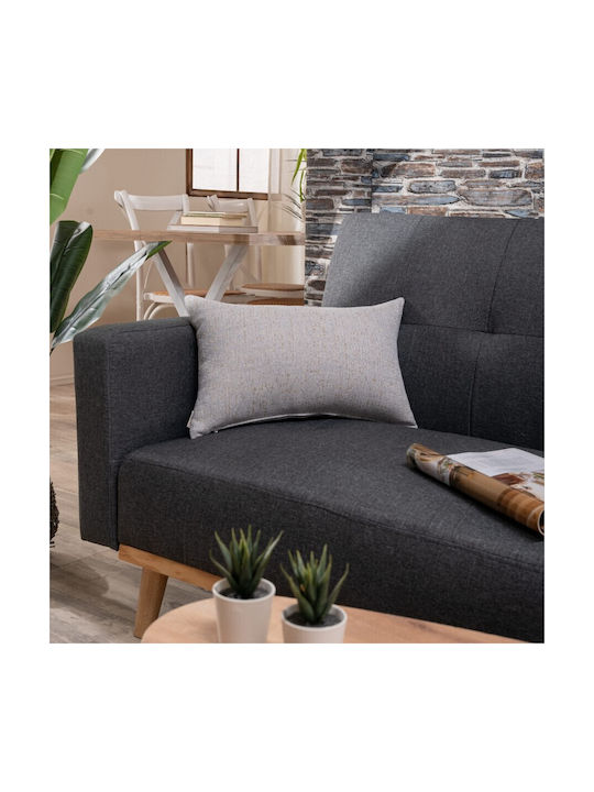 Teoran Dekorativer Kissenbezug Forli Grau 65x65cm