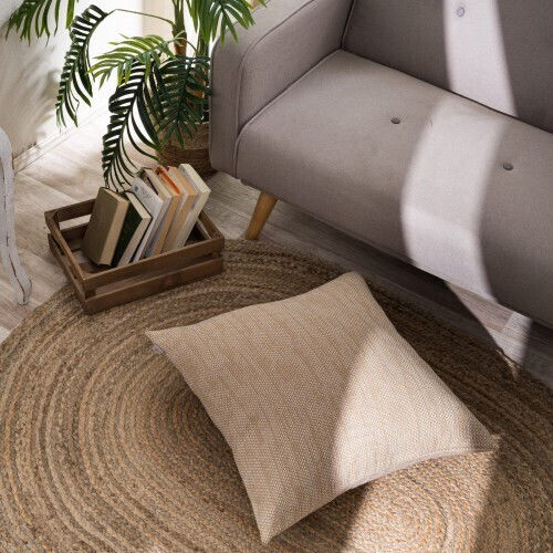 Teoran Teoran Decorative Pillow Case Rieti Beige 65x65cm