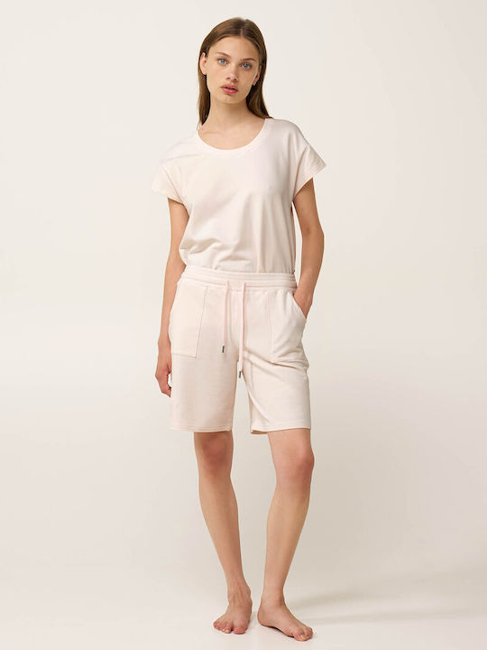 Damen Aktivbekleidung Bermudas Rosa