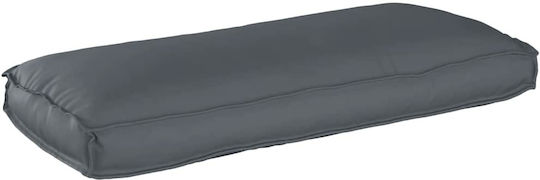 vidaXL Waterproof Garden Chair Cushion with Backrest Oxford Grey 3 Pieces