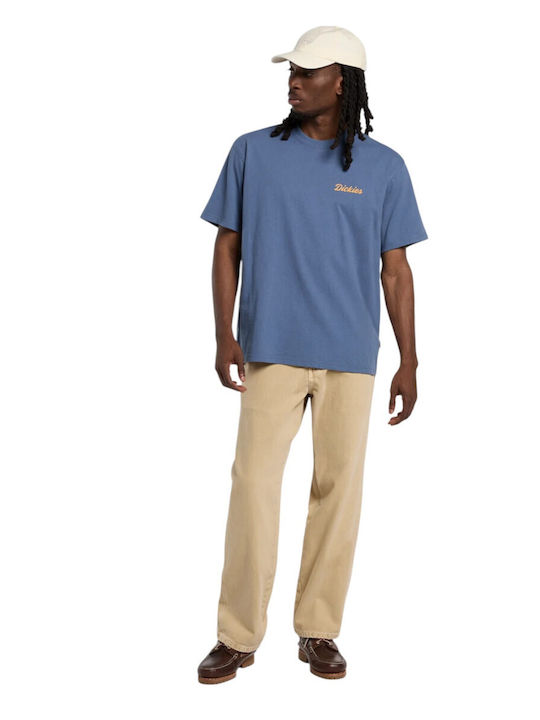 Men's Jeans Pants with Relaxed Tapered Fit Beige