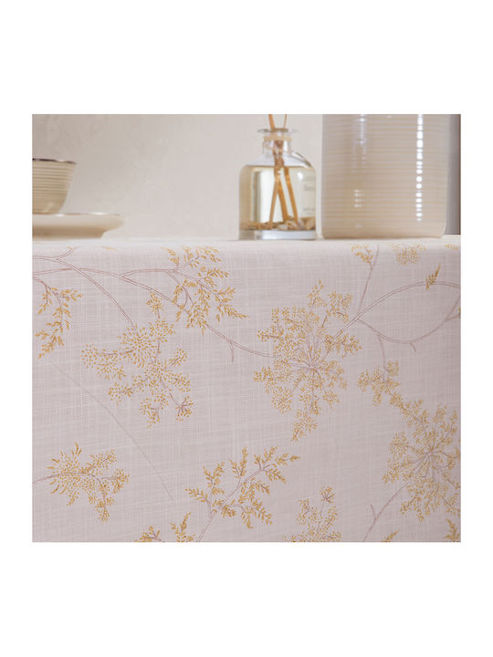 Nef-Nef Homeware Τραπεζομάντηλο Βαμβακερό Foxy Ecru 150x250εκ.
