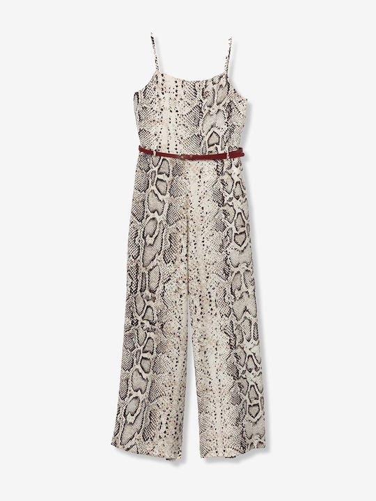 Women's One-piece Jumpsuit Ecru