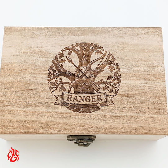 Ξυλινο Κουτι Ζαριων Ranger Laser Εκτύπωση Κλασεις Dungeons Dragons