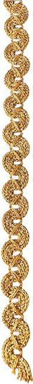 Tresse Meter 5000 0.5cm Gold 1 Meter